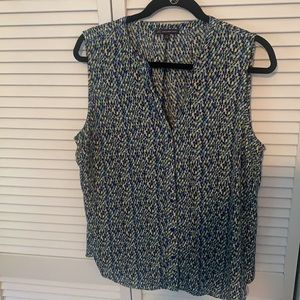 Adrianna Papell Patterned Tank Top